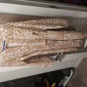 Animal print dress